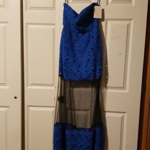 Beautiful strapless detail dress